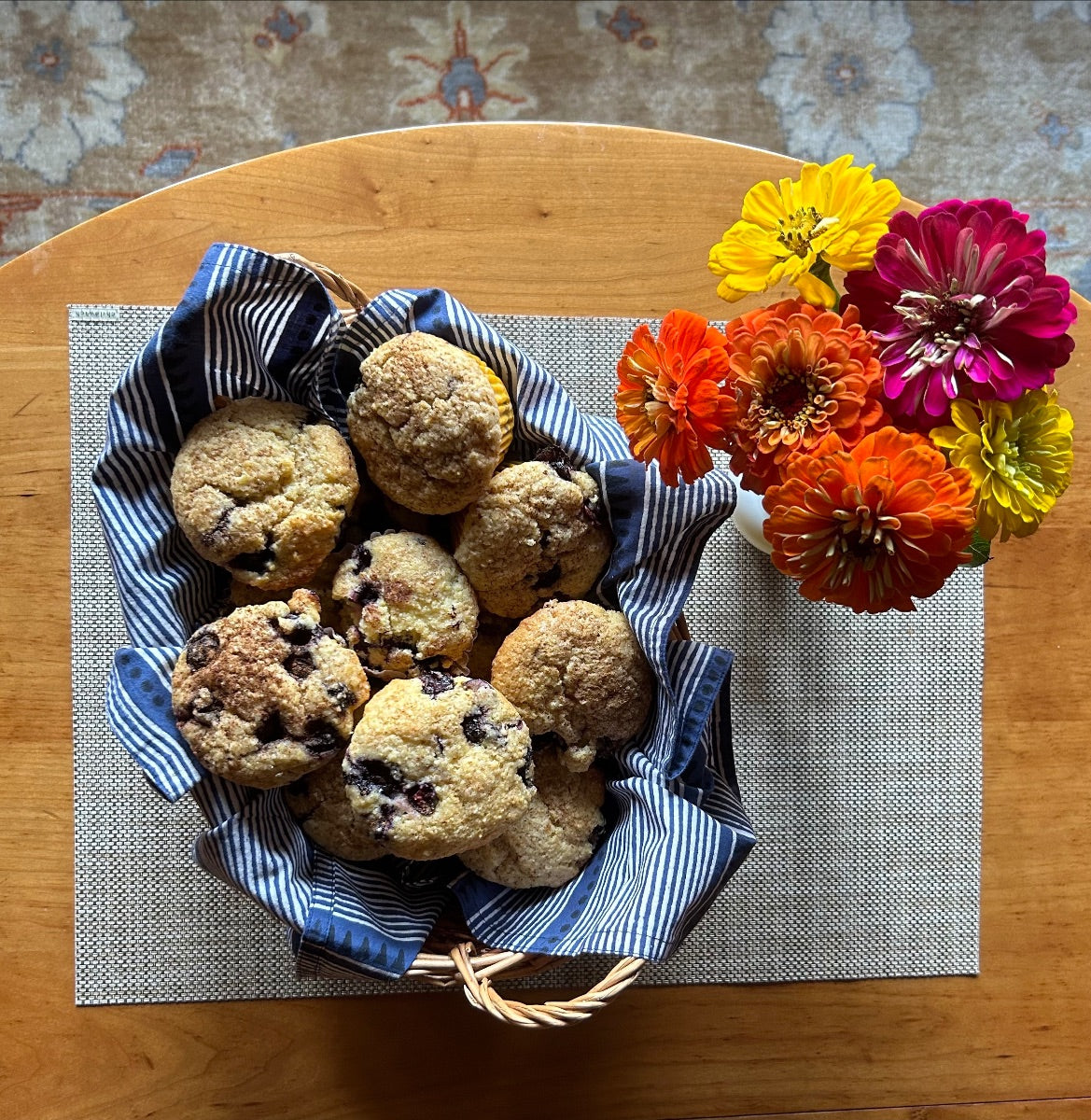 Stone’s Throw Corn-Blueberry Muffins